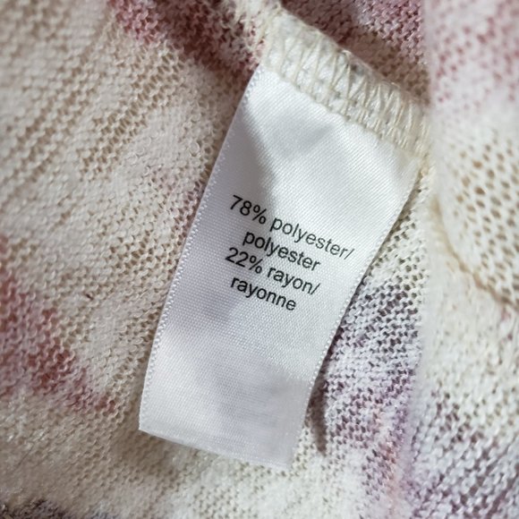 2/$20 MAURICES Lightweight Knit Open Front aztec Cardigan 3/4 sleeve sz Small - Picture 5 of 13